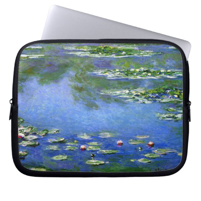 Housse Pour Ordinateur Portable Nénuphars par Claude Monet (Devant)