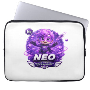 Housse Pour Ordinateur Portable Néon ATOMIVRA