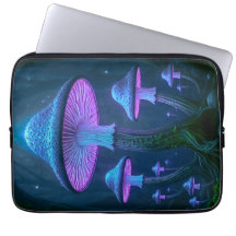 Néon-Déco Bioluminescent Nature Cyberpunk Lumineux