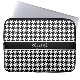 Housse Pour Ordinateur Portable Néoprène Houndstooth classique