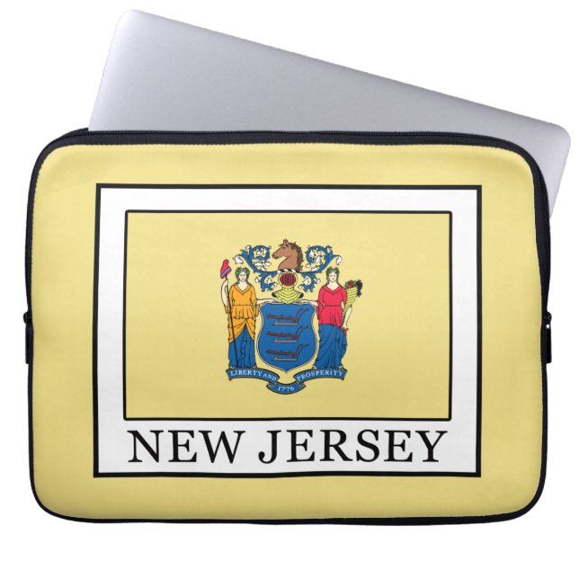 Housse Pour Ordinateur Portable New Jersey (Devant)