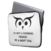 Housse Pour Ordinateur Portable Night Owl (devant gauche)
