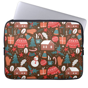 Housse Pour Ordinateur Portable Noël