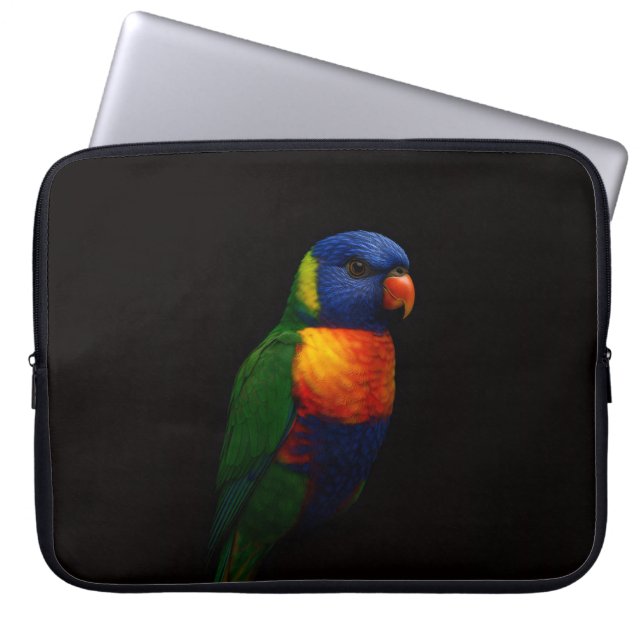 Housse pour ordinateur portable Noir 4 Luxe, Lorik (Devant)