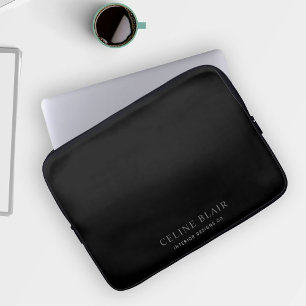 Housse Pour Ordinateur Portable Noir moderne