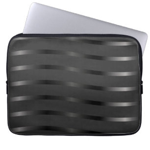 Housse Pour Ordinateur Portable Noir sur le noir