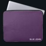 Housse Pour Ordinateur Portable Nom de la couleur violette de Blue John<br><div class="desc">Nom de la couleur violette de Blue John</div>