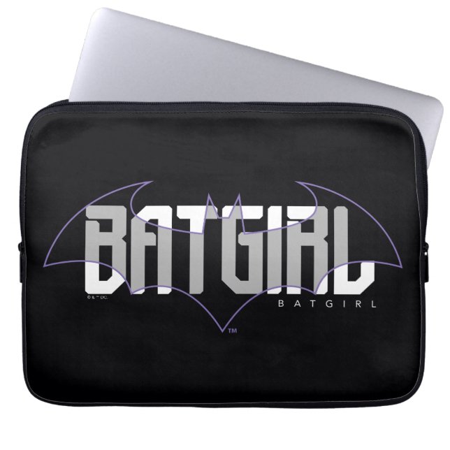 Housse Pour Ordinateur Portable Nom Hi-Tech de Batgirl Graphique (Devant)