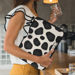 Housse Pour Ordinateur Portable Nom personnalisé Motif de typographie noire Abstra<br><div class="desc">Enveloppez votre ordinateur portable avec style grâce à notre mannequin d'ordinateur portable Monogrammé Rose & Noir. Personnalisée avec vos initiales,  cette manche élégante protège non seulement votre appareil,  mais ajoute une touche de sophistication moderne à votre équipement technique !</div>