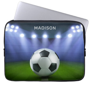 Housse Pour Ordinateur Portable Nom personnalisé Soccer Stadium