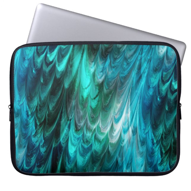 Housse Pour Ordinateur Portable nonpareil kelpie turquoise : (Devant)
