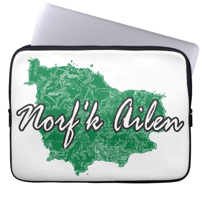 Housse Pour Ordinateur Portable Norf'k Ailen (Devant)