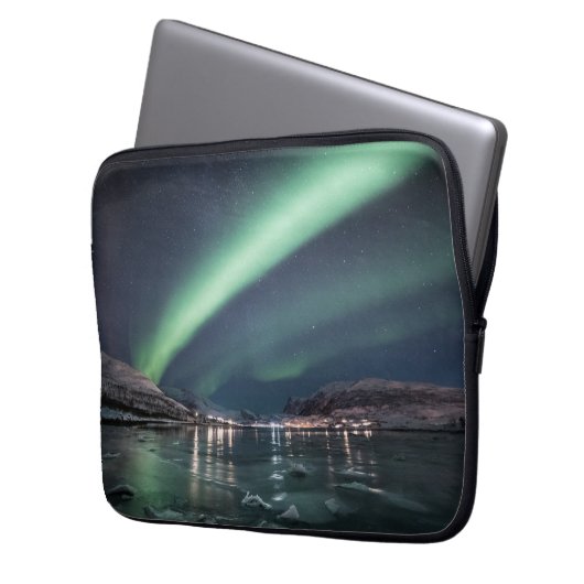 Housse pour ordinateur portable Northern Lights No (devant gauche)