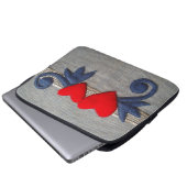 Housse Pour Ordinateur Portable Notes musicales (Devant bas)