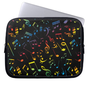 Housse Pour Ordinateur Portable Notes musicales 5