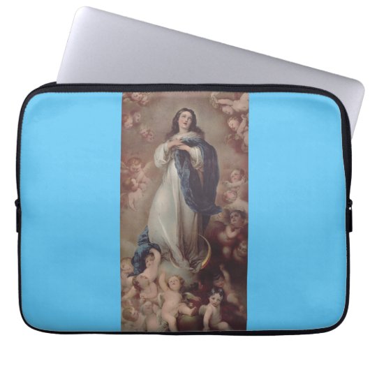 Housse Pour Ordinateur Portable Notre-Dame de l'Immaculée Conception Art (Devant)