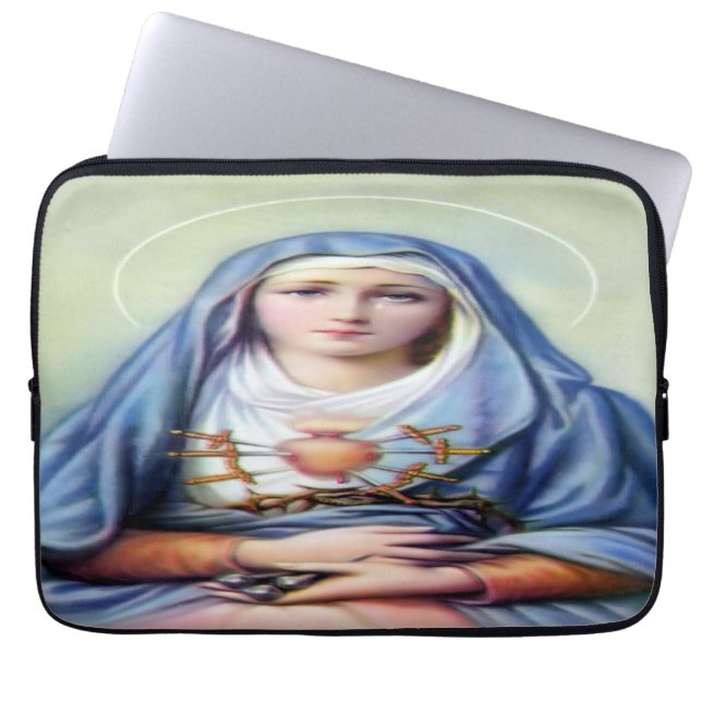 Housse Pour Ordinateur Portable Notre Dame des Douleurs (Devant)