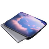 Housse Pour Ordinateur Portable Nuages roses (Devant bas)