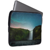 Housse Pour Ordinateur Portable Nuit chez Skógafoss (Devant droit)