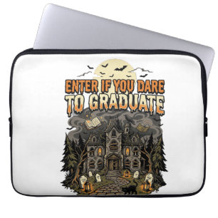 Housse Pour Ordinateur Portable Nuit de l'Académie ensorcelée d'Halloween
