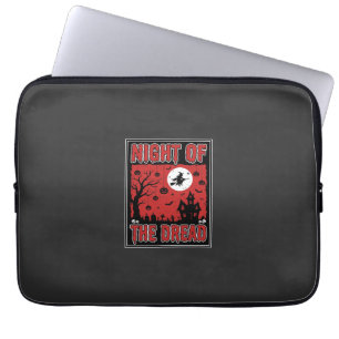 Housse Pour Ordinateur Portable Nuit d'Halloween de la maison hantée effrayante
