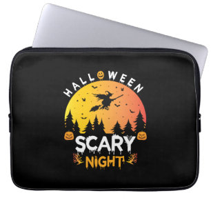 Housse Pour Ordinateur Portable Nuit d'Halloween effrayant Anniversaire