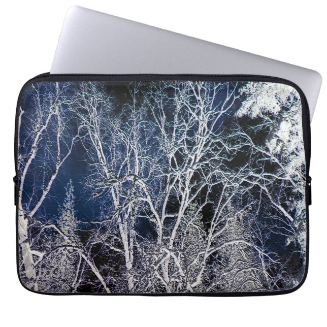 Housse Pour Ordinateur Portable Nuit froide et hivernale..... (Devant)