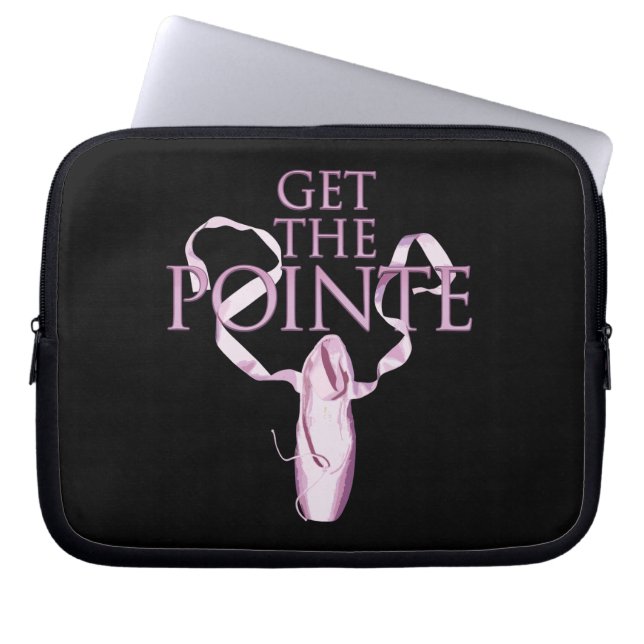 Housse Pour Ordinateur Portable Obtenez La Pointe (Danse) (Devant)
