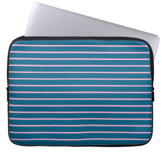 Housse Pour Ordinateur Portable Océan Bleu Couleur Minimaliste Moderne Plaque
