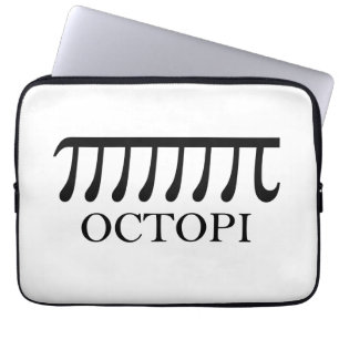 Housse Pour Ordinateur Portable Octopi - Funny Pi Octopus Math