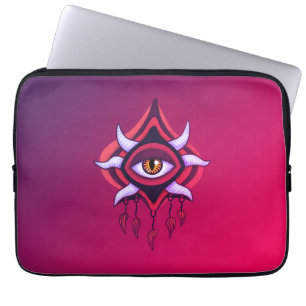 Housse Pour Ordinateur Portable Oeil démon Vaporware - Gothique coloré