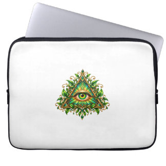 Housse pour ordinateur portable Œil omniscient de