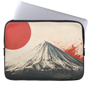 Housse Pour Ordinateur Portable Œuvre d'art murale minimaliste du mont Damavand –