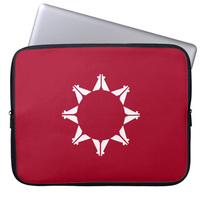 Housse Pour Ordinateur Portable Oglala Sioux (Devant)
