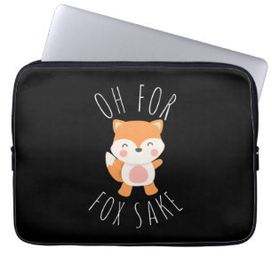 Housse Pour Ordinateur Portable Oh pour Fox Sake