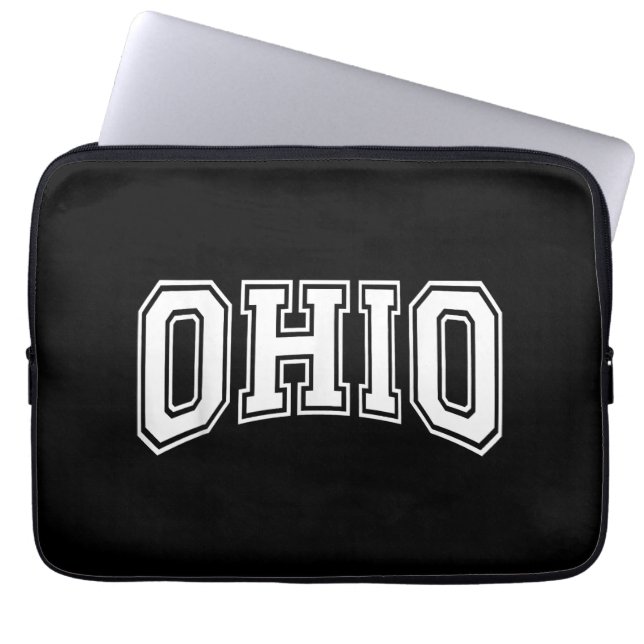 Housse Pour Ordinateur Portable Ohio OH USA (Devant)