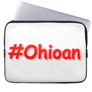 Housse Pour Ordinateur Portable "#Ohioan" Joli design. Acheter maintenant