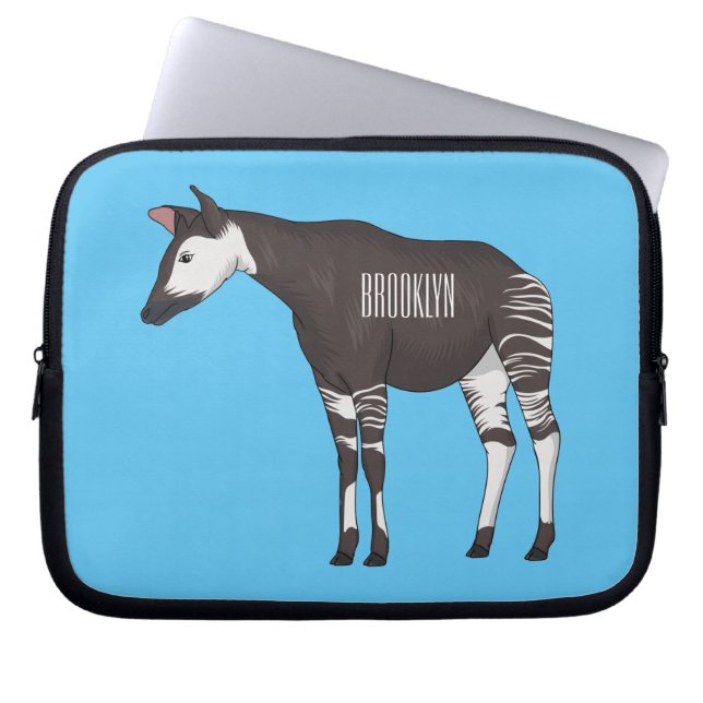 Housse Pour Ordinateur Portable Okapi (Devant)