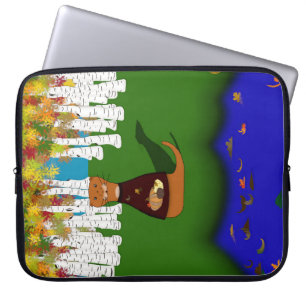 Housse Pour Ordinateur Portable Oliver L'Automne Polyester De Wolf Lake De La Rivi