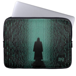 Housse Pour Ordinateur Portable Ombres cybernétiques du corridor de la matrice num