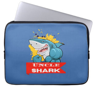 HOUSSE POUR ORDINATEUR PORTABLE ONCLE SHARK