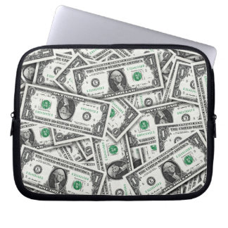 Housse Pour Ordinateur Portable One Dollar Bill Pattern