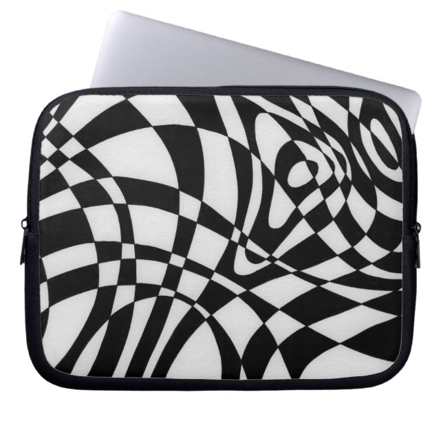 Housse Pour Ordinateur Portable Optique #1 par Michael Moffa (Devant)