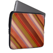 Housse Pour Ordinateur Portable Orange Brûlé (Devant droit)