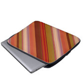 Housse Pour Ordinateur Portable Orange Brûlé (Devant bas)