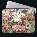 Housse Pour Ordinateur Portable Orchidées, Orchidée Denusblumen par Ernst Haeckel<br><div class="desc">Orchidées,  Orchidée Denusblumen par Ernst Haeckel Portable</div>