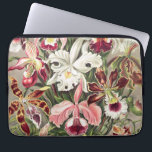 Housse Pour Ordinateur Portable Orchidées, Orchidée Denusblumen par Ernst Haeckel<br><div class="desc">Orchidées,  Orchidée Denusblumen par Ernst Haeckel Portable</div>
