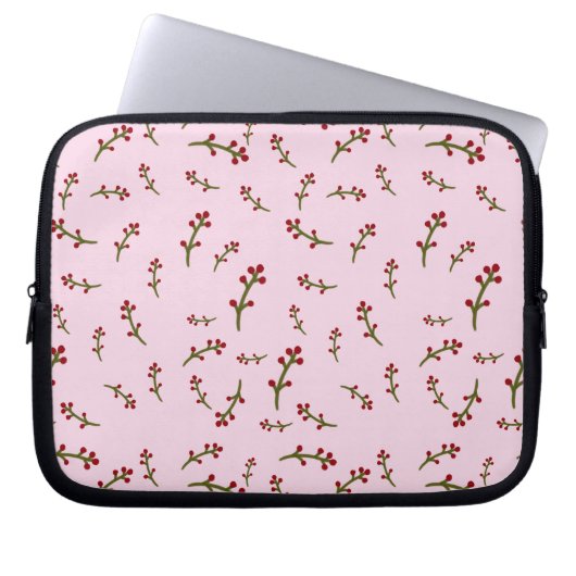 Housse Pour Ordinateur Portable ordinateur portable coque rose floral (Devant)