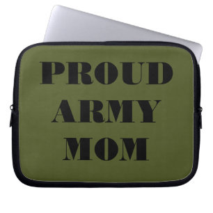 Housse Pour Ordinateur Portable Ordinateur portable Sleeve Fière maman armée