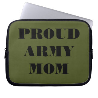 Housse Pour Ordinateur Portable Ordinateur portable Sleeve Fière maman armée